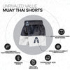 50/50 Muay Thai Shorts